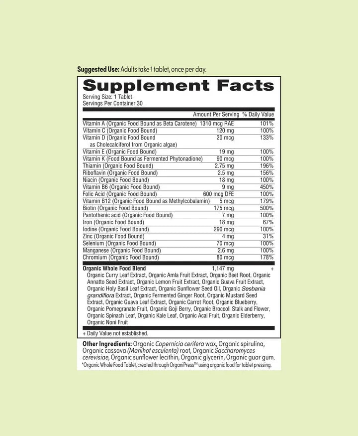 Prenatal Multivitamin 30 count