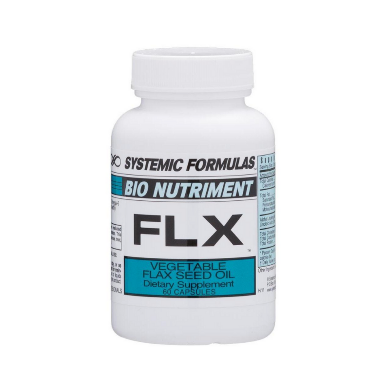 Systemic Formulas: #132 - FLX - VEGETABLE FLAX SEED OIL