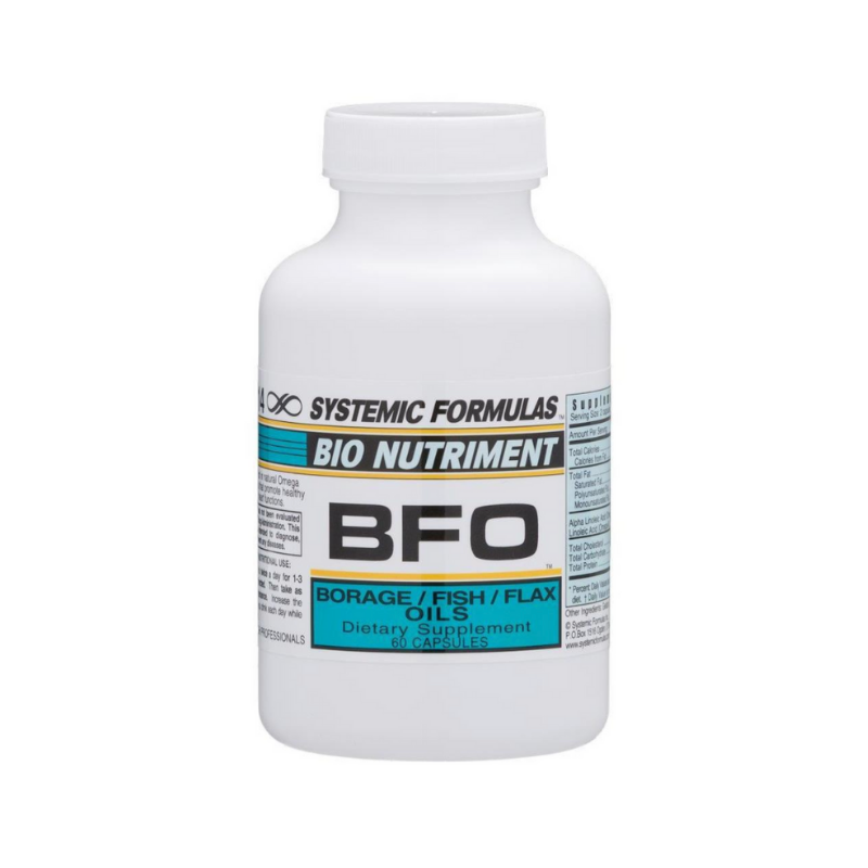 Systemic Formulas: #114 - BFO - BORAGE/FLAX/FISH OILS