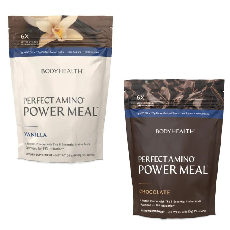 BodyHealth - PerfectAmino® Power Meal - 20 servings (2 Flavors)