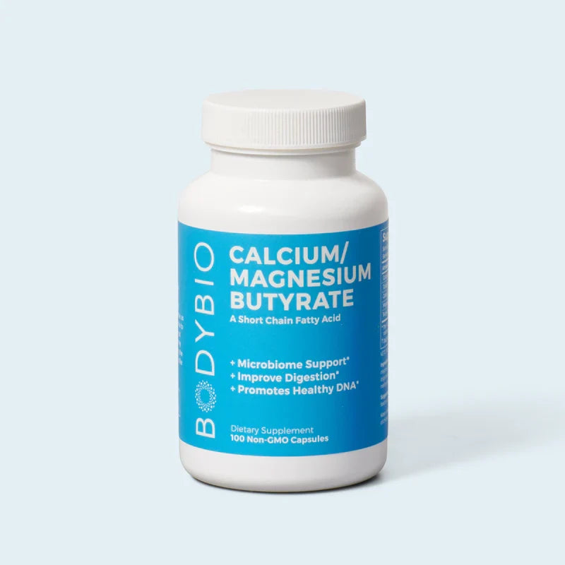 BodyBio - Butyrate (Calcium/Magnesium) - 100 capsules (600mg)