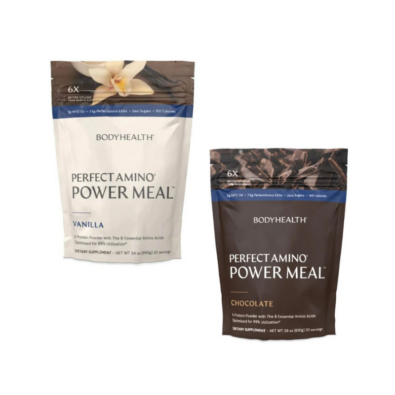 BodyHealth - PerfectAmino® Power Meal - 20 servings (2 Flavors)