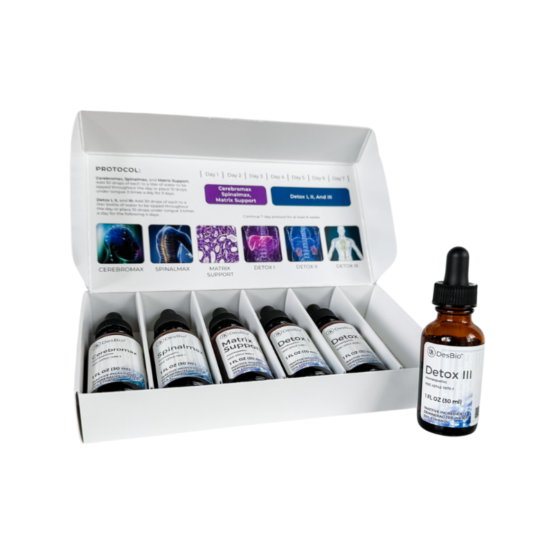 DesBio - Comprehensive Homeopathic Detox Kit