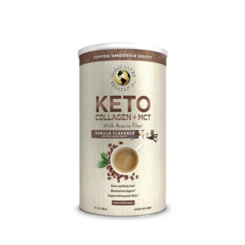 Great Lakes Keto Collagen + MCT - Vanilla 14.1oz