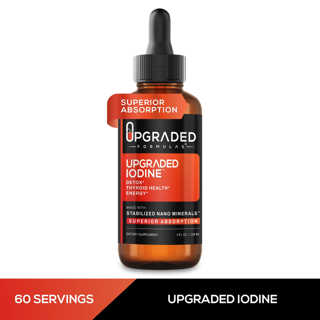 Upgraded Formulas - Upgraded Iodine - 4 fl oz