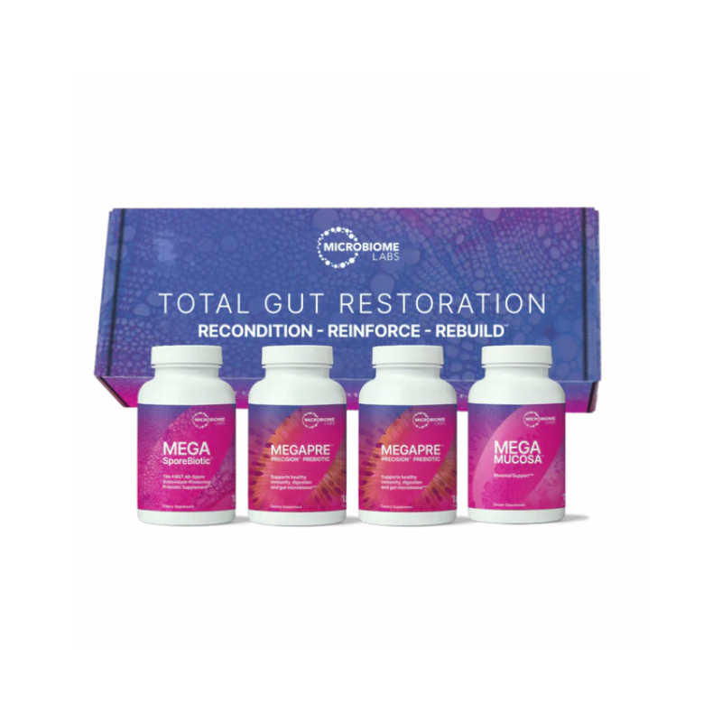 MicroBiome Labs - Total Gut Restoration Kit