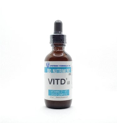 Systemic Formulas: #199 - VITD3 LQ - VITAMINS D3 + K2 LIQUID COMPLEX