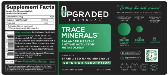 Upgraded Trace Minerals