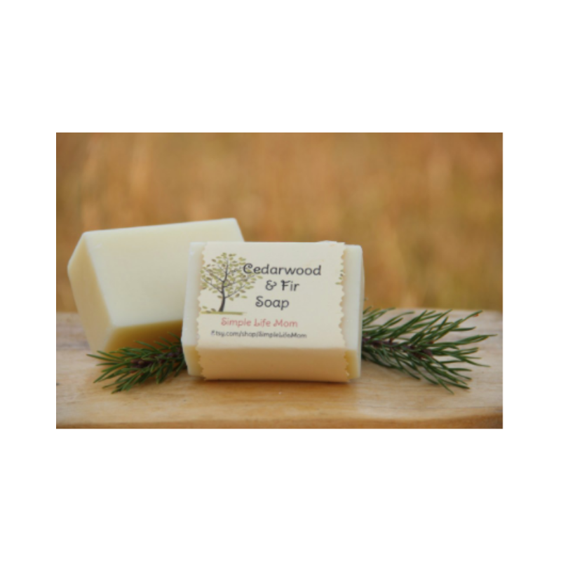 Simple Life Mom - Cedarwood and Fir Soap 4oz.