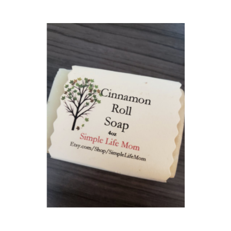 Simple Life Mom - Cinnamon Roll Soap 4oz