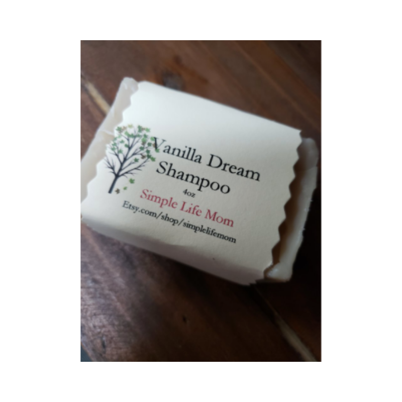 Simple Life Mom - Vanilla Dream Shampoo Bar 4 oz.