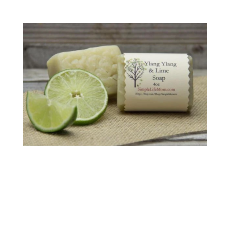 Simple Life Mom - Ylang Ylang & Lime Soap 4oz.