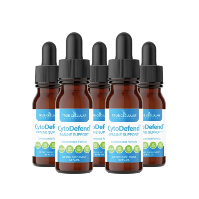 TCF - CytoDefend - Immune Support* (Super Concentrated)- 0.5 fl oz - 5 PACK OFFER ($29 ea. vs. $49 ea.) - SAVE 41%