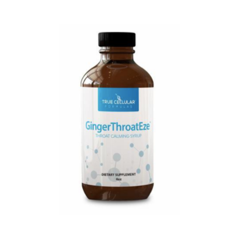 TCF - GingerThroatEze Syrup - 4 oz (118 mL)