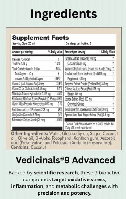 Vedicinals9 Advanced (box)