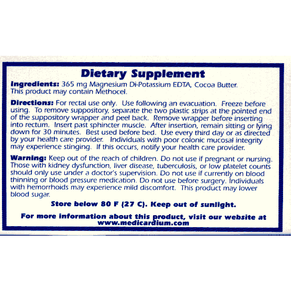 Medicardium - 10 Suppositories