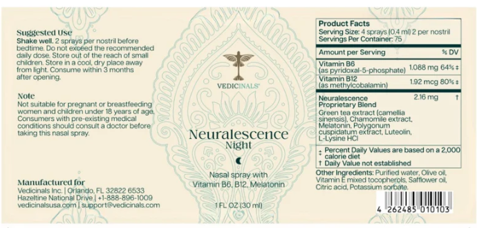 Neuralescence Night Spray