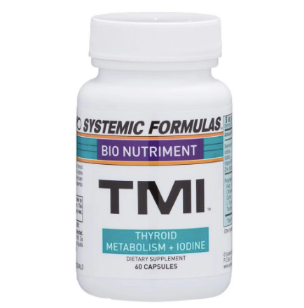 Systemic Formulas: #187 - TMI - THYROID METABOLISM + IODINE